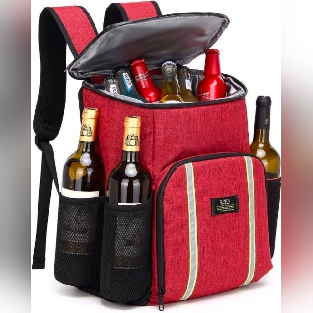 Cooler Backpack Leakproof 30 Cans Lightweight Backpack Insulated Cooler
